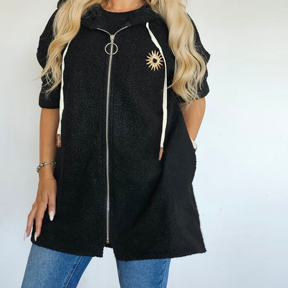 Връхна дреха Аура черна