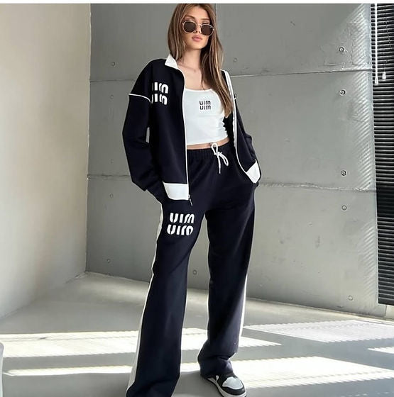 Удобен комплект от 2 части Мая черен