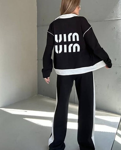 Удобен комплект от 2 части Мая черен