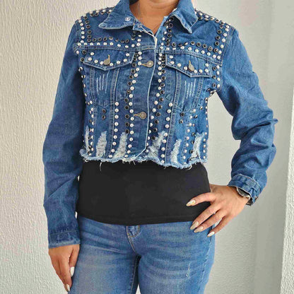 Дънково яке с каракул 3 в 1