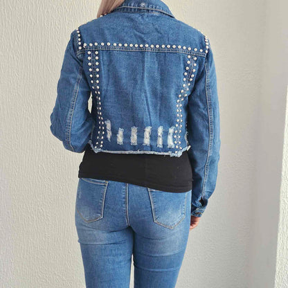 Дънково яке с каракул 3 в 1