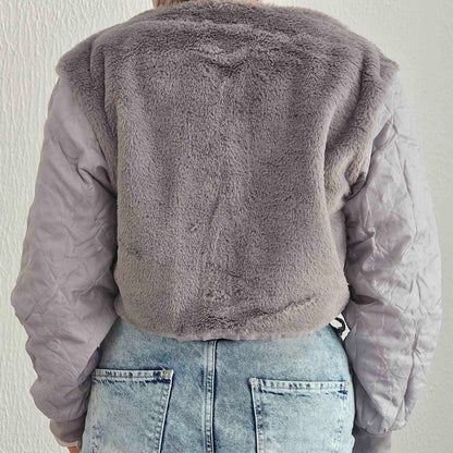 Дънково яке с каракул 3 в 1