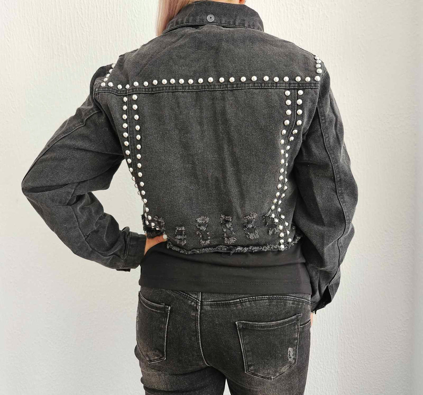 Дънково яке с каракул 3 в 1