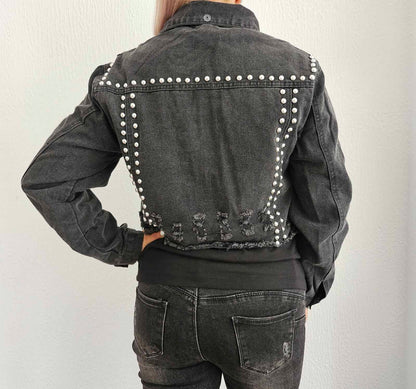 Дънково яке с каракул 3 в 1