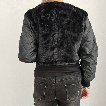 Дънково яке с каракул 3 в 1