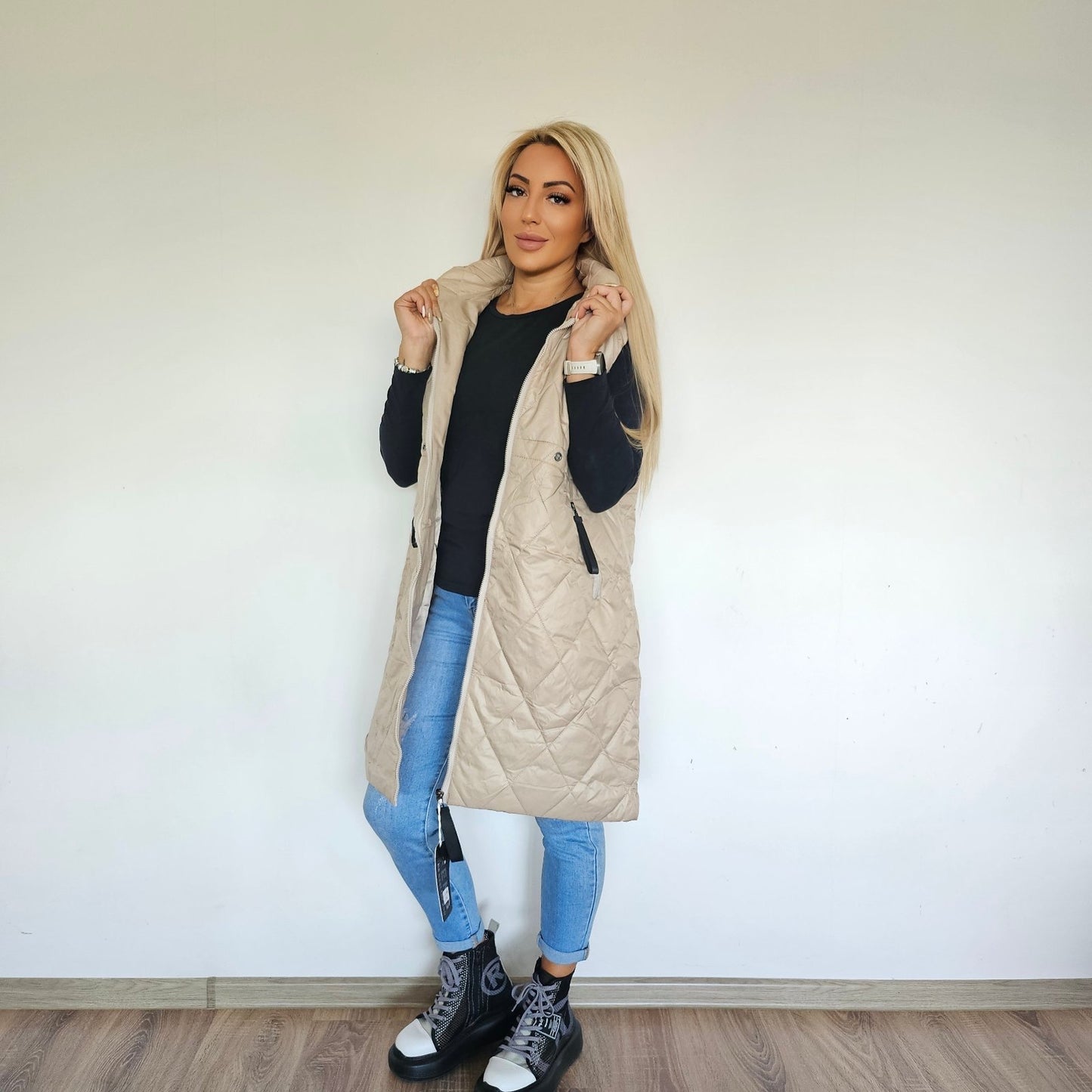 Елек Тенденз бежов 4XL-8XL