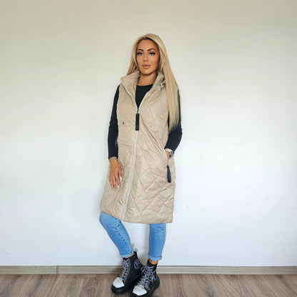 Елек Тенденз бежов 4XL-8XL